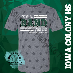 Iowa Colony Pioneers Band Thing