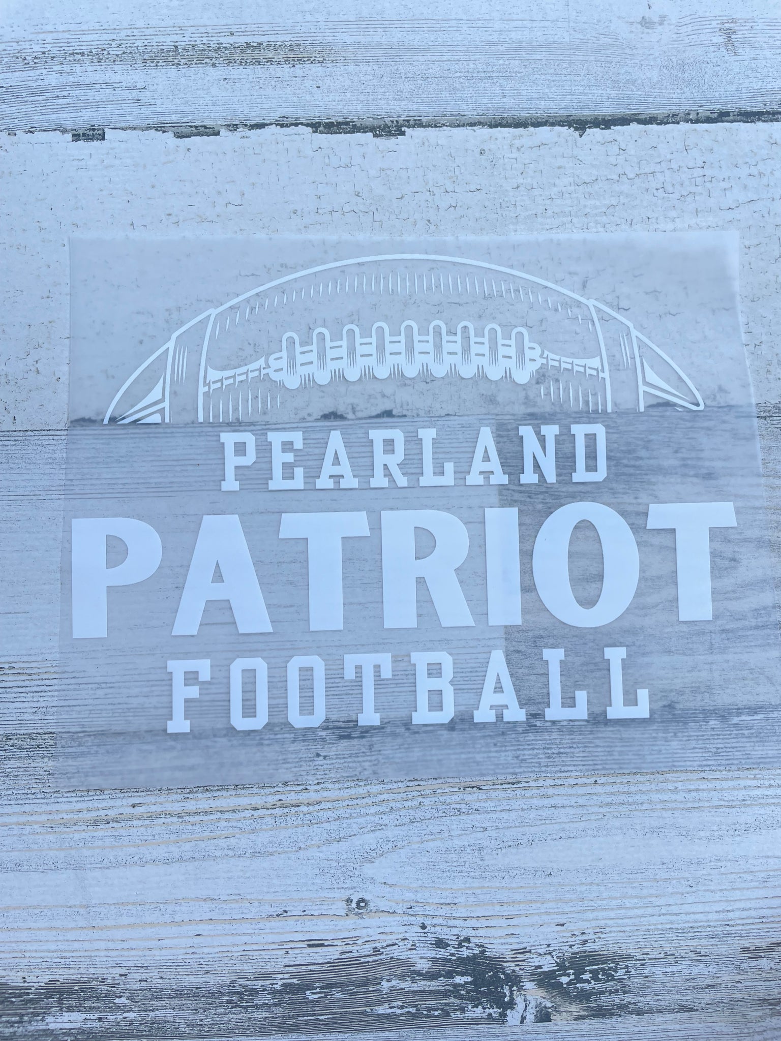 Pearland Patriot Football YOUTH DTF print