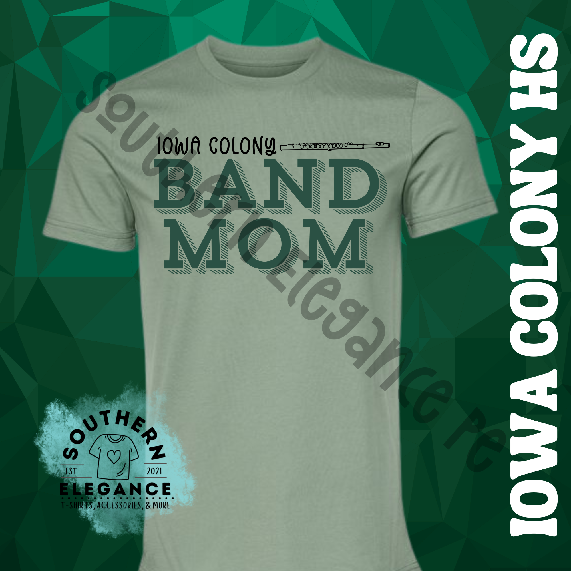 Iowa Colony Pioneers Band Mom