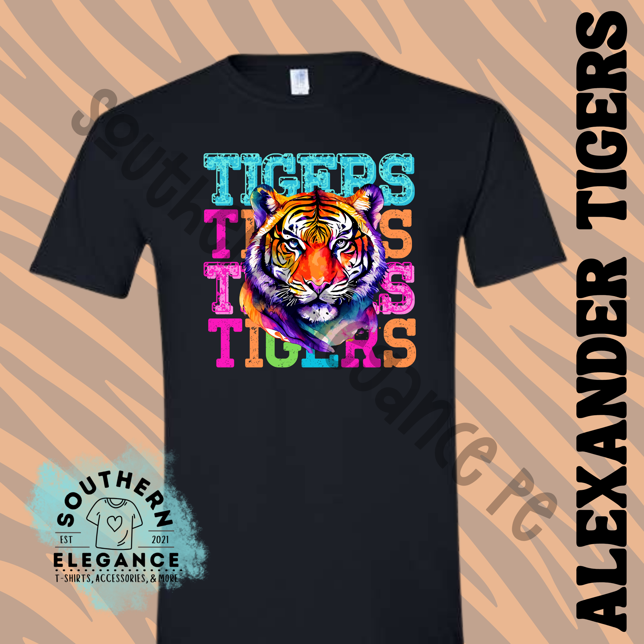 Alexander Colorful Tiger Stack- Option 2