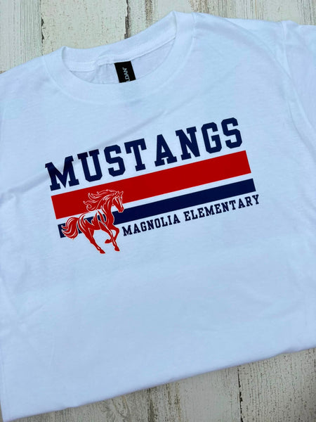 Magnolia Mustangs Lined
