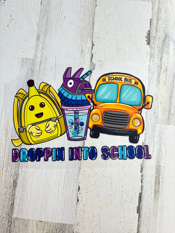 Fortnite School youth DTF Print