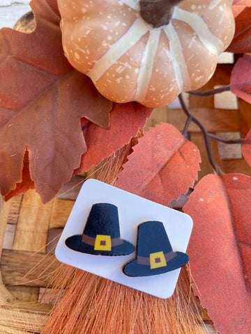 Wooden Pilgrim Hat Studs