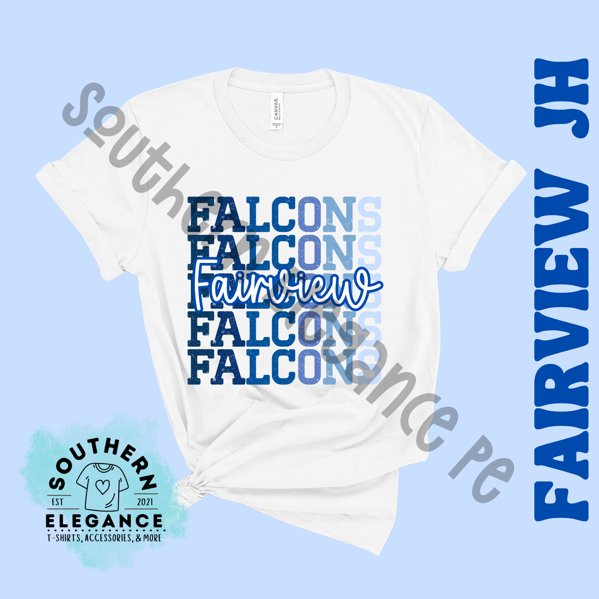 Fairview Falcons Blues Stack