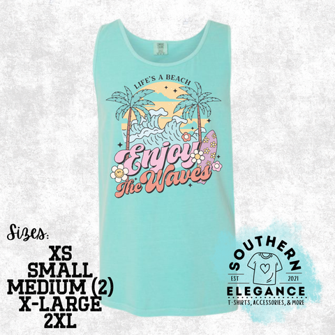 Enjoy The Waves Tank