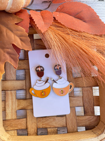 Pumpkin Spice Earrings