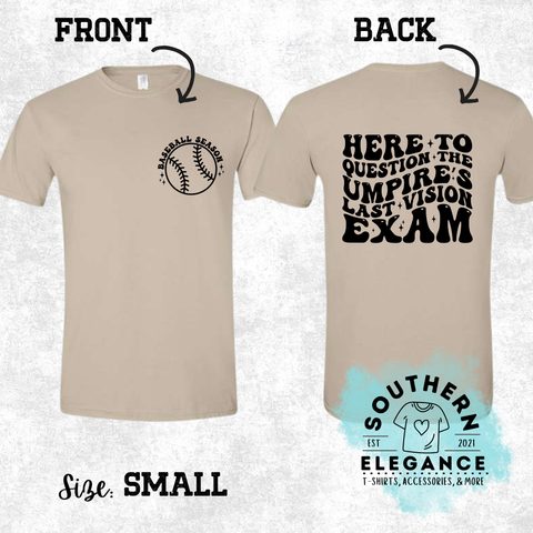 Here To Question The Umpire