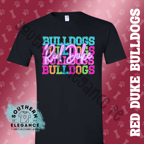 Bulldogs Colorful Stack