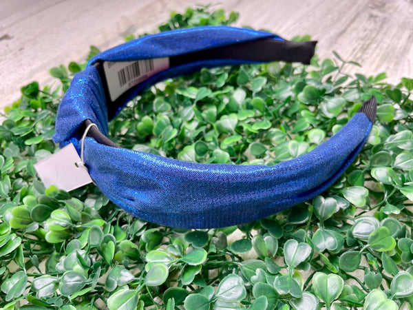 Blue Shimmer Headband