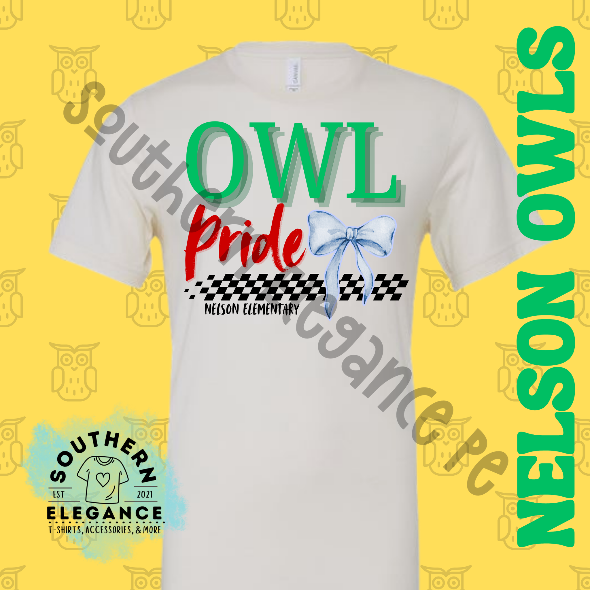 Nelson Owls Pride Bow