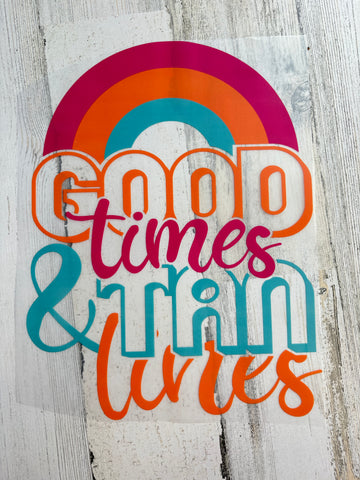 Good Times Tan Lines DTF Print