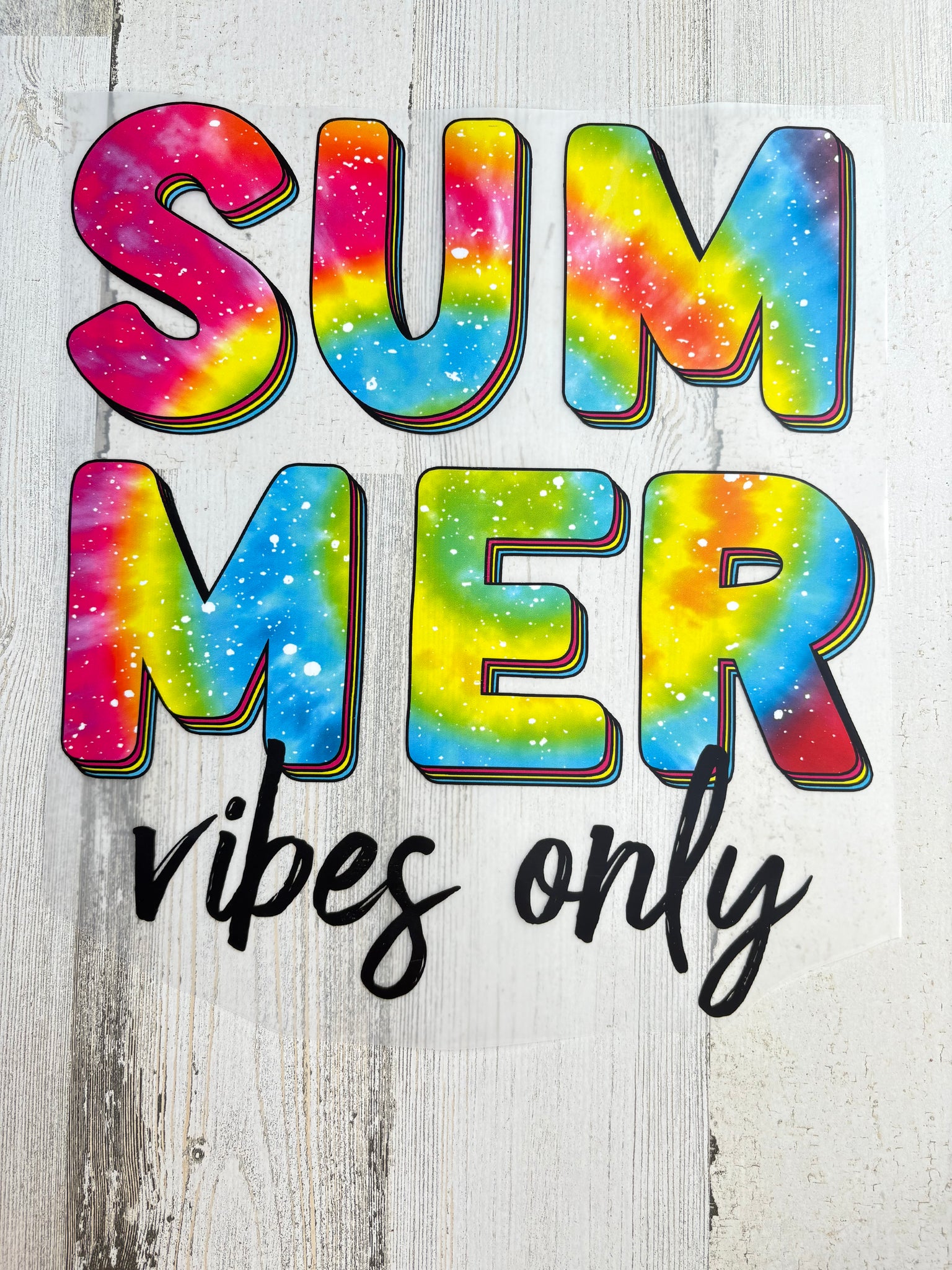 Summer Vibes DTF Print