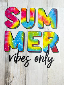 Summer Vibes DTF Print