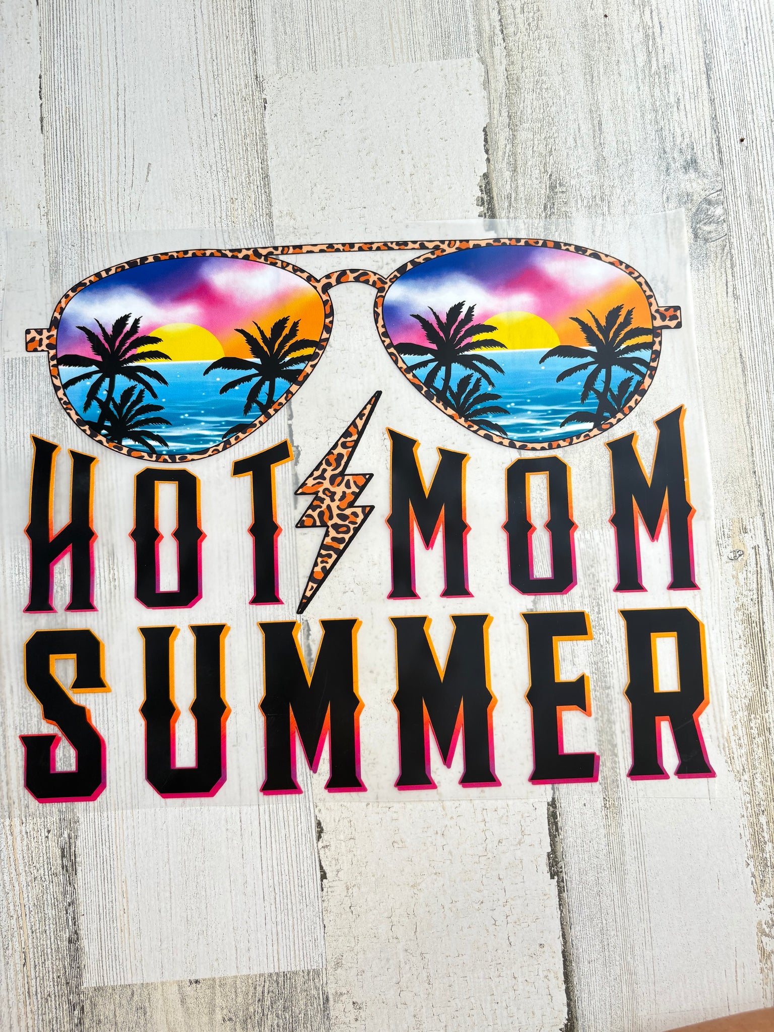 Hot Mom Summer DTF Print