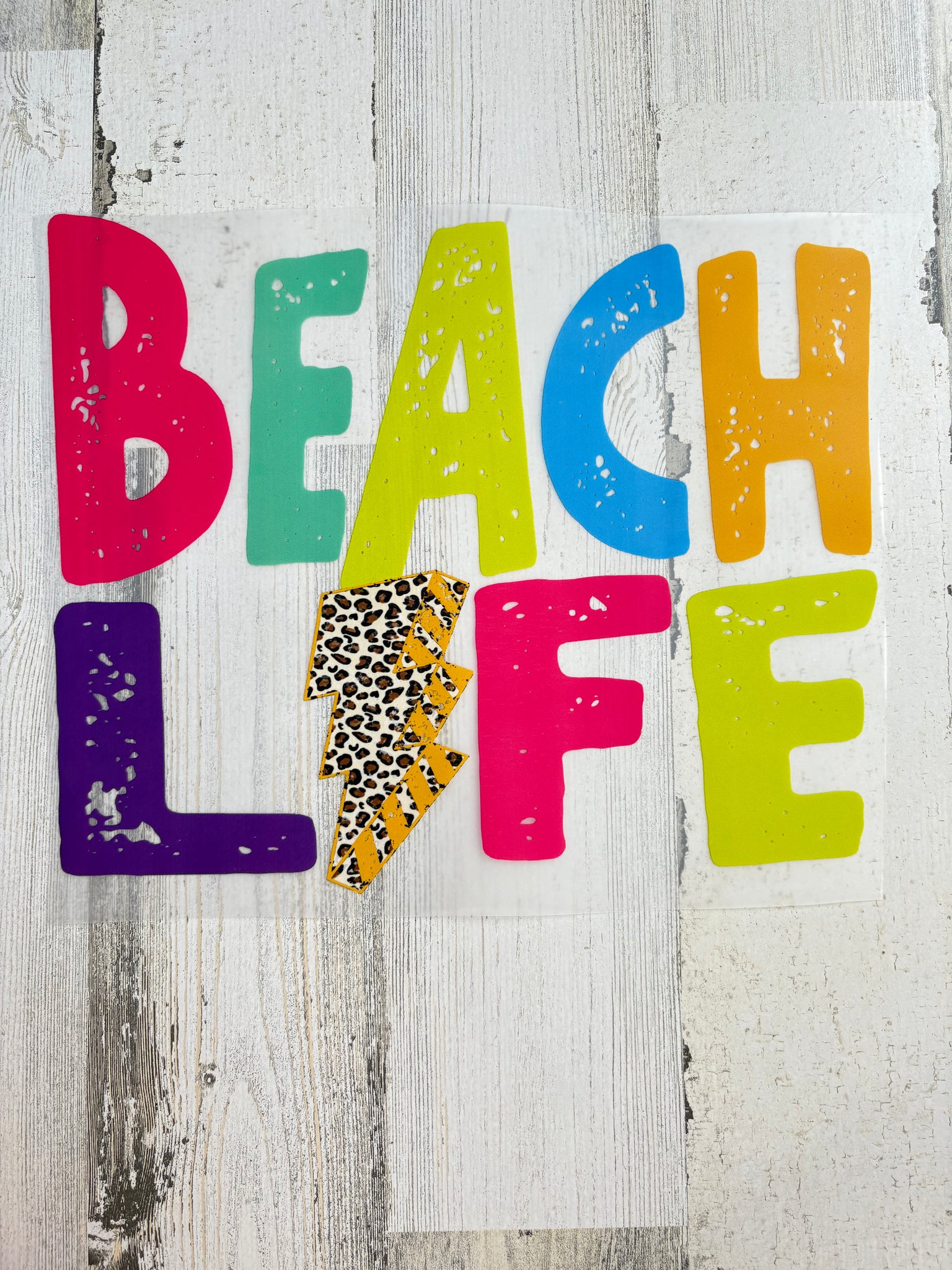 Beach Life DTF Print
