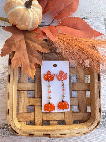 Dangle Leaf 🍁 Earrings