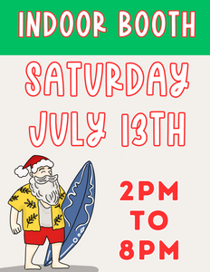 PEARLAND Saturday July 13, 2024 - INDOOR BOOTH