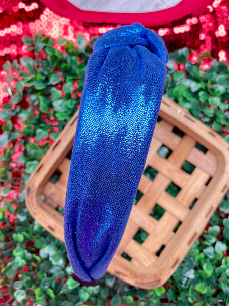 Blue Shimmer Headband