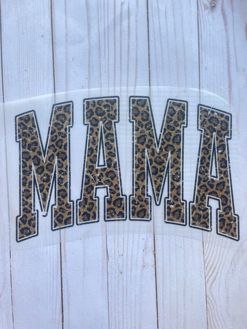 Cheetah Mama DTF print