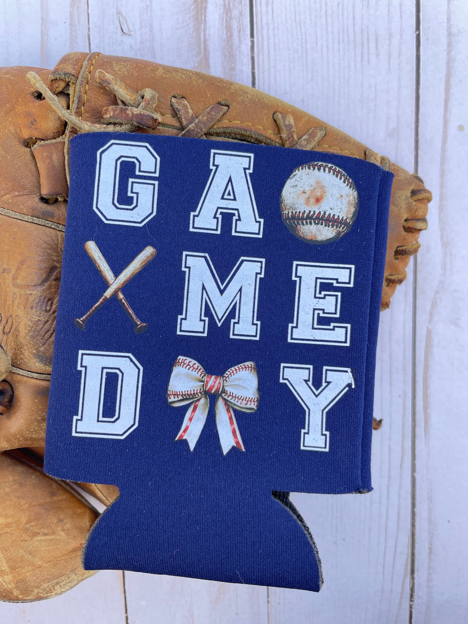 Game Day navy can holder