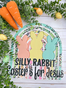 Adult DTF print: Silly Rabbit