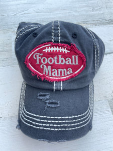 Football Mama Baseball Cap