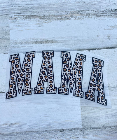 Cheetah Mama DTF print