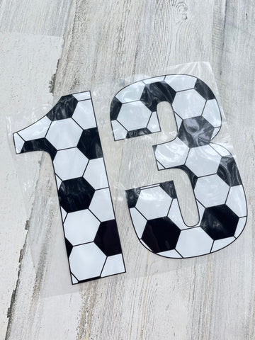 Soccer 13 adult DTF print