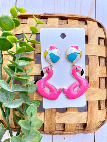 Fun In The Pool earrings