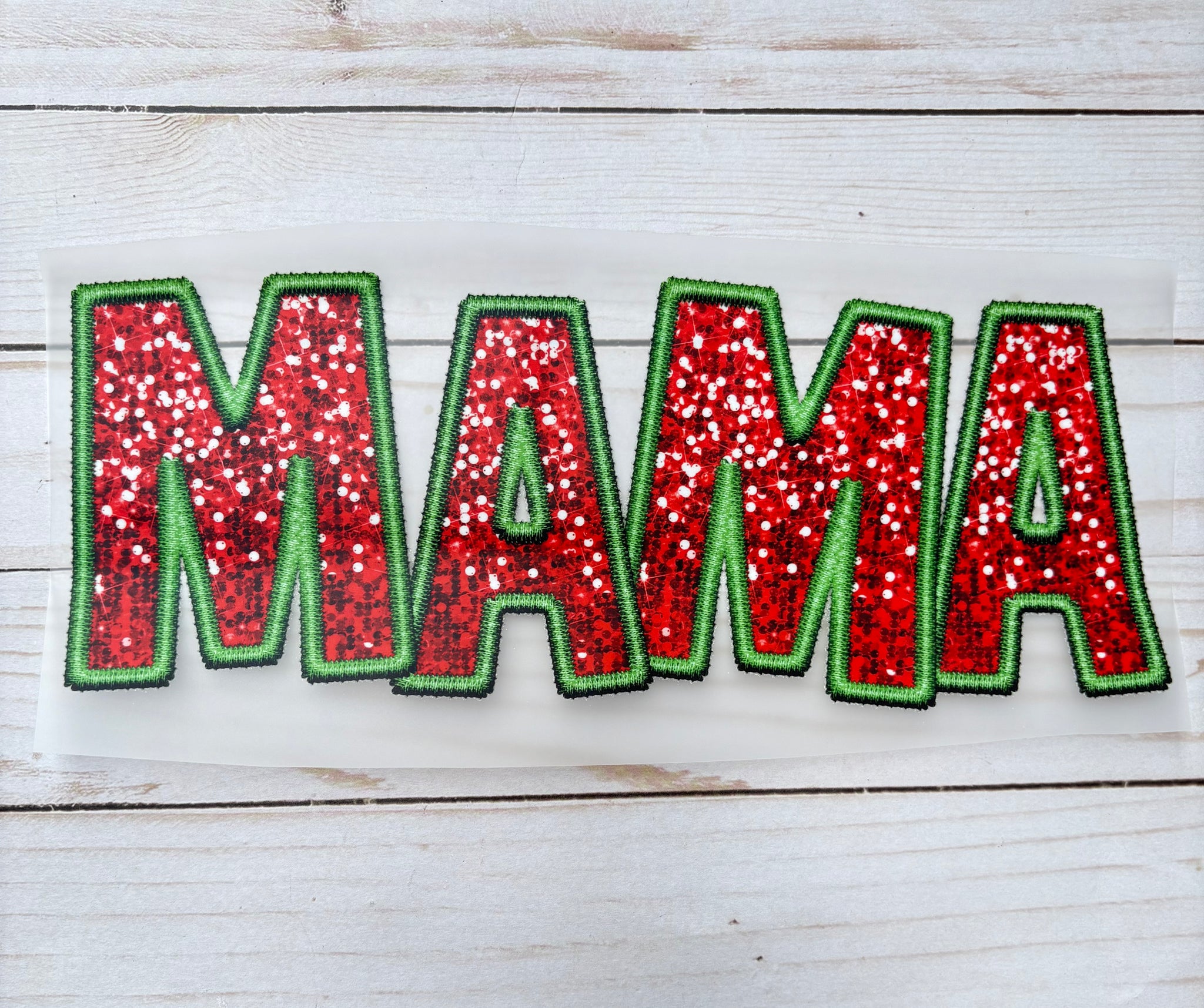 Mama Christmas DTF Print