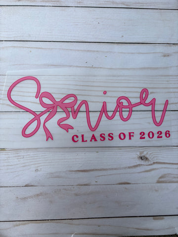 Senior 2026 DTF Print