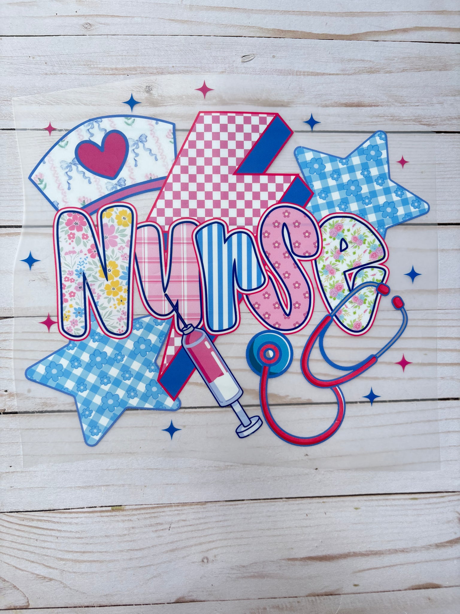 Nurse Collage DTF Print