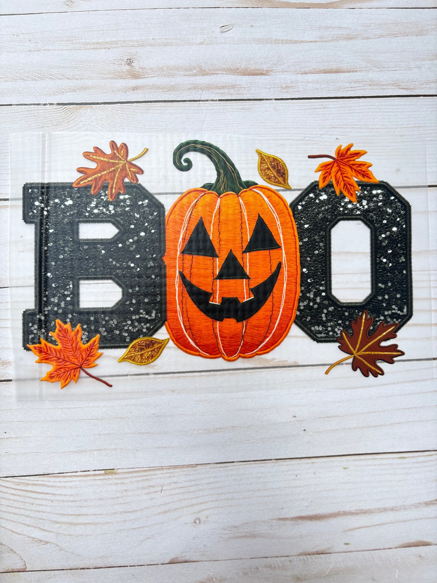 Halloween Boo DTF Print