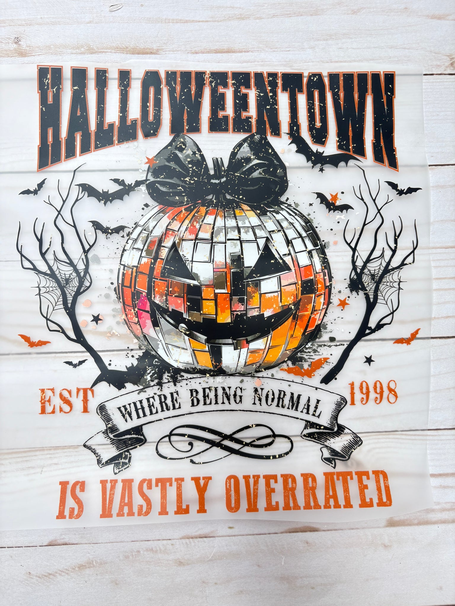 Halloweentown DTF Print