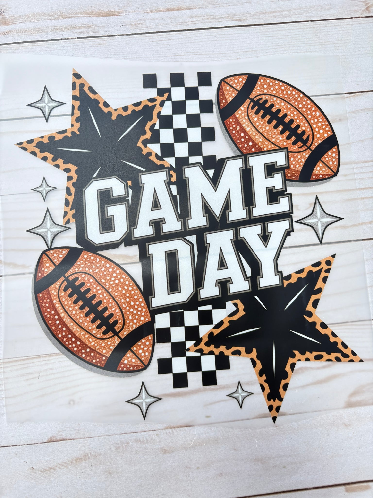 Game Day Football DTF Print