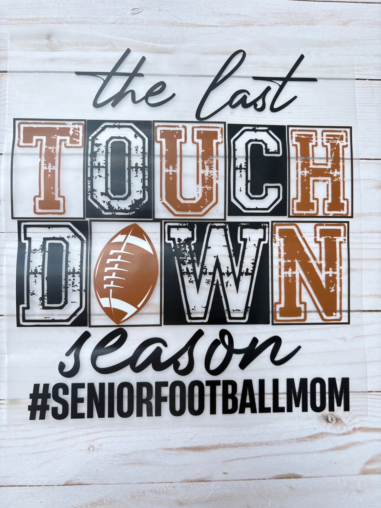 Touchdown Senior Year DTF Print