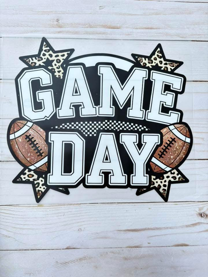 Game Day Football DTF Print