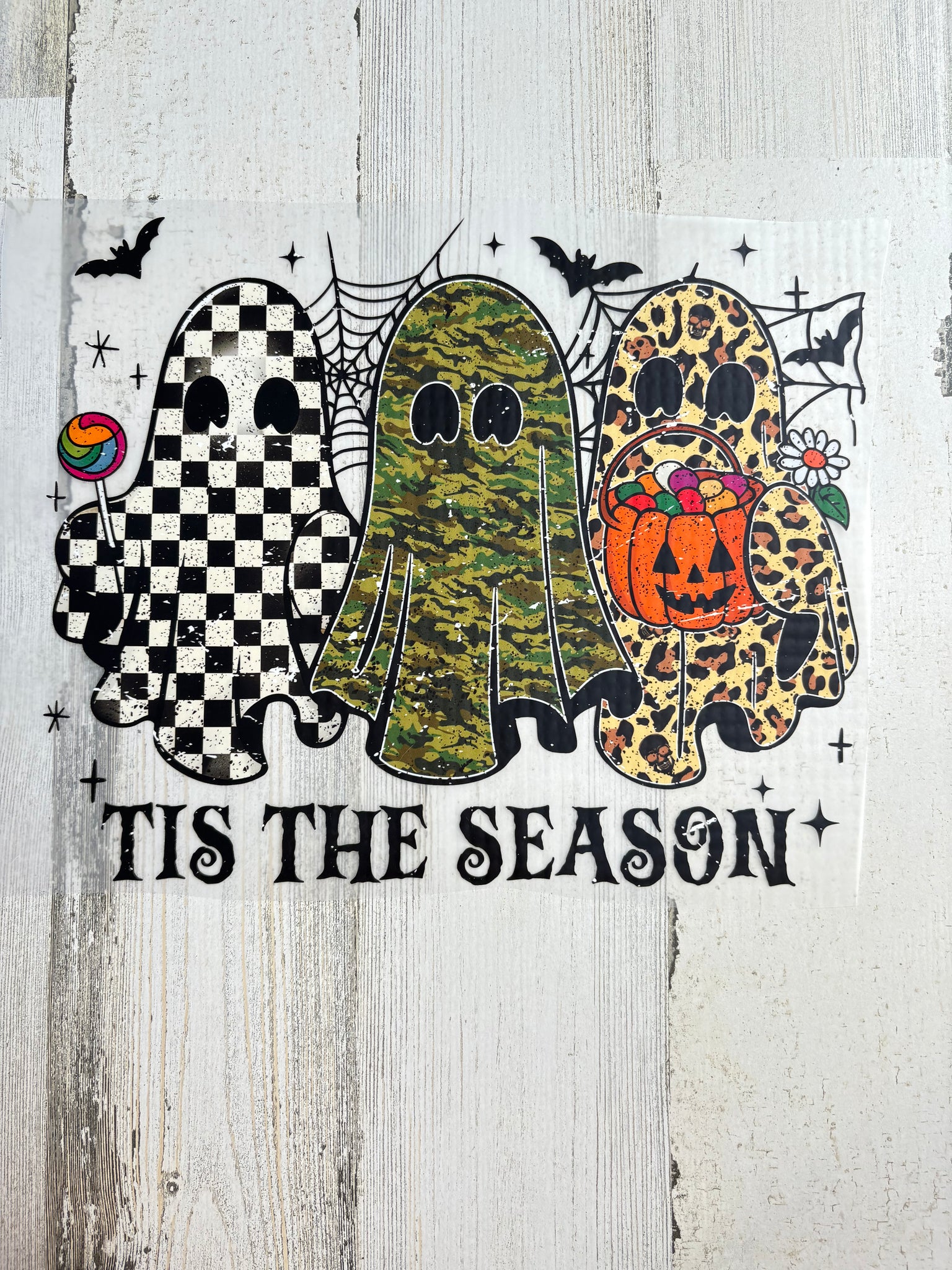 Camo Ghost DTF Print