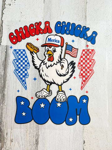 Chicks Boom Youth DTF Print