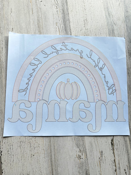 Fall Mama Screen Print