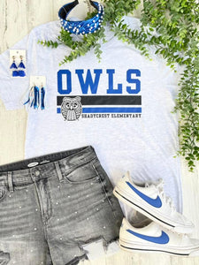 Shady Owls Stacked
