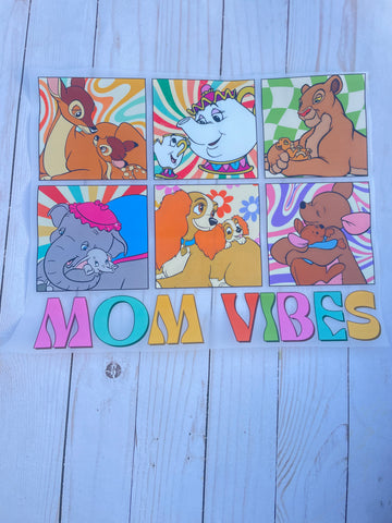 Mom Vibes DTF print