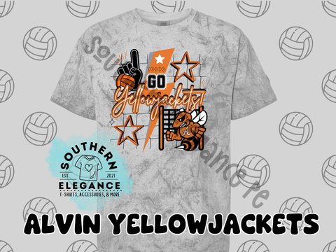 Alvin Yellowjacket Volleyball