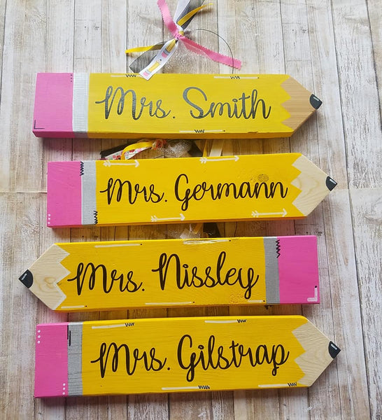 Personalized Wooden Pencil